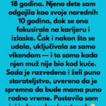 “Moja ćerka je dobila bebu sa 18 godina…”