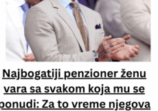 Najbogatiji penzioner ženu vara sa svakom koja mu se ponudi: Za to vreme njegova supruga očajnički pokušava da ga zadrži najgorom metodom ikad