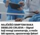 NAJČEŠĆI SIMPTOM RA*A DEBELOG CRIJEVA – Signal koji mnogi zanemaruju, a može biti opasno, upozoravaju ljekari