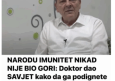 NARODU IMUNITET NIKAD NIJE BIO GORI: Doktor dao SAVJET kako da ga podignete BEZ LIJEKOVA, NIKAKO ne jedite ovo NARODU IMUNITET NIKAD NIJE BIO GORI: Doktor dao SAVJET kako da ga podignete BEZ LIJEKOVA, NIKAKO ne jedite ovo
