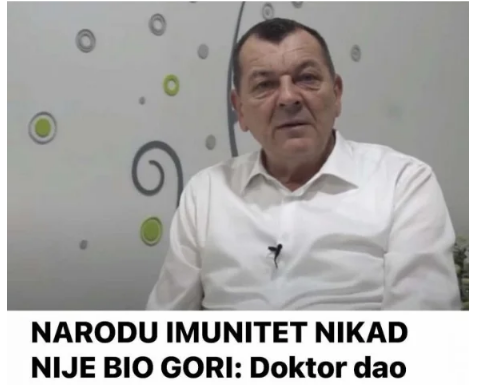 NARODU IMUNITET NIKAD NIJE BIO GORI: Doktor dao SAVJET kako da ga podignete BEZ LIJEKOVA, NIKAKO ne jedite ovo NARODU IMUNITET NIKAD NIJE BIO GORI: Doktor dao SAVJET kako da ga podignete BEZ LIJEKOVA, NIKAKO ne jedite ovo