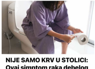 NIJE SAMO KRV U STOLICI: Ovaj simptom raka debelog crijeva ne smijete ignorisati, a najčešće ne može da se prepozna NIJE SAMO KRV U STOLICI: Ovaj simptom raka debelog crijeva ne smijete ignorisati, a najčešće ne može da se prepozna