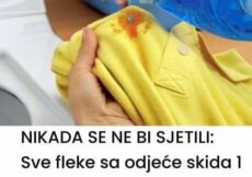 Nikada se ovog ne biste sjetili: Sve fleke sa odjeće skida jedno sredstvo, a svi ga imamo u kući