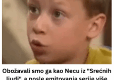 Obožavali smo ga kao Necu iz “Srećnih ljudi”, a posle emitovanja serije više nikad se nije vratio na scenu: Danas izgleda potpuno drugačije, evo od čega živi