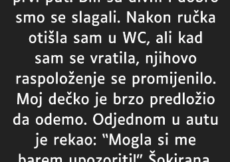 “Otišla sam na ručak s roditeljima svog dečka po prvi put…”