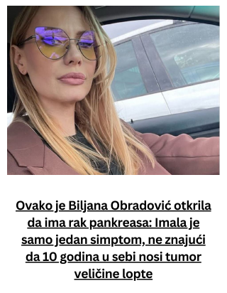 Ovako je Biljana Obradović otkrila da ima rak pankreasa: Imala je samo jedan simptom, ne znajući da 10 godina u sebi nosi tumor veličine lopte