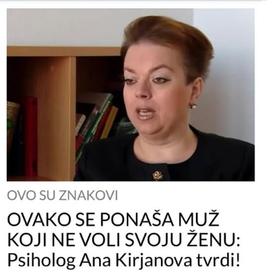 OVAKO SE PONAŠA MUŽ KOJI NE VOLI SVOJU ŽENU: Tvrdi psiholog Ana Kirjanova