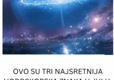 OVO SU TRI NAJSRETNIJA HOROSKOPSKA ZNAKA U JULU: Najpoznatiji turski astrolog sve otkrio!!