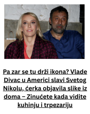 Pa zar se tu drži ikona Vlade Divac u Americi slavi Svetog Nikolu, ćerka objavila slike iz doma – Zinućete kada vidite kuhinju i trpezariju