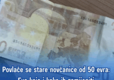 Povlače se stare novčanice od 50 evra: Evo koje i kako ih zamijeniti