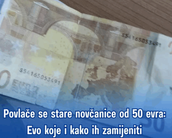 Povlače se stare novčanice od 50 evra: Evo koje i kako ih zamijeniti