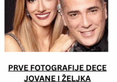 PRVE FOTOGRAFIJE DECE JOVANE I ŽELJKA JOKSIMOVIĆA: Kosta je već veliki dečak, a tek kad vidite bliznakinje Anu i Srnu