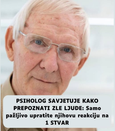PSIHOLOG SAVJETUJE KAKO PREPOZNATI ZLE LJUDE: Samo pažljivo upratite njihovu reakciju na 1 STVAR