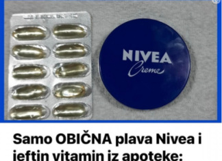 Samo OBIČNA plava Nivea i jeftin vitamin iz apoteke: Pomiješajte ikoristite odmah – dame, to je najbolja stvar ikad! Samo OBIČNA plava Nivea i jeftin vitamin iz apoteke: Pomiješajte ikoristite odmah – dame, to je najbolja stvar ikad!