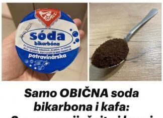 Samo OBIČNA soda bikarbona i kafa: Samo pomiješajte i kreni – DAME, to je najbolja stvar ikad Samo OBIČNA soda bikarbona i kafa: Samo pomiješajte i kreni – DAME, to je najbolja stvar ikad