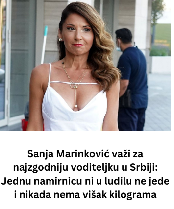 Sanja Marinković važi za najzgodniju voditeljku u Srbiji: Jednu namirnicu ni u ludilu ne jede i nikada nema višak kilograma