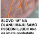 Slovo “M” na dlanu imaju samo posebni ljudi! Ako ga imate pogledajte njegovo značenje