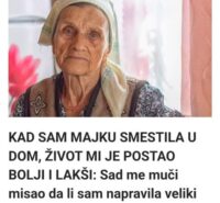 Smjestila sam majku u dom za stare i život mi je postao lakši – ali me i dalje proganja pitanje: Jesam li učinila pravi izbor?