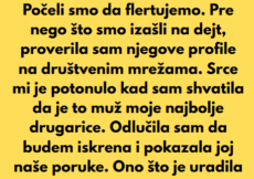 “Spojila sam se sa jednim tipom preko dejting aplikacije…”