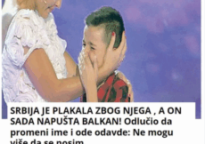 SRBIJA JE PLAKALA ZBOG NJEGA , A ON SADA NAPUŠTA BALKAN! Odlučio da promeni ime i ode odavde: Ne mogu više da se nosim…
