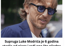 Supruga Luke Modrića je 6 godina starija od njega i radi ono što nijedna žena fudbalera nije ni pomislila: Tvrdi da je zbog nje sada najbolji, Vanji se svi dive