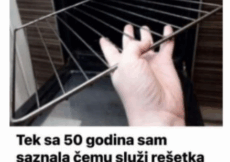 Tek sa 50 godina sam saznala čemu služi rešetka unutar peći: OVAKO se može koristiti!