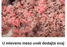 U mleveno meso uvek dodajte ovaj sastojak: Bilo da pravite ćufte ili punite paprike učiniće ih mnogo sočnijim