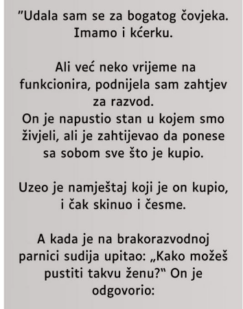 “UDALA SAM SE ZA JAK0 B0GAT0G Č0VJEKA IMAMO I KĆERKU…”