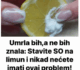 Umrla bih,a ne bih znala: Stavite SO na limun i nikad nećete imati ovaj problem!