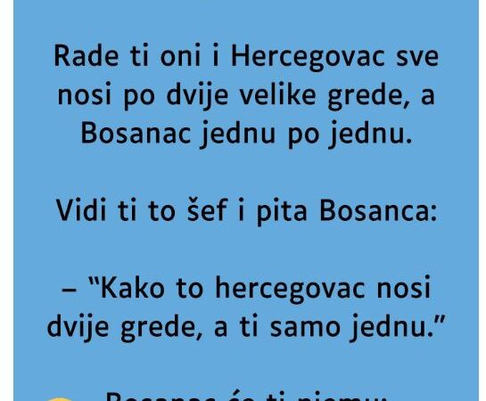 VIC: Bosanac i Hercegovac