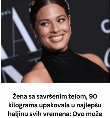 Žena sa savršenim telom, 90 kilograma upakovala u najlepšu haljinu svih vremena: Ovo može samo dama koja obožava sebe