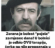 Zorana je bolest “pojela” za mjesec dana! U bolnici je odbio OVU terapiju, ćerka ga nije prepoznala u krevetu