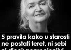 5 pravila kako u starosti ne postati teret, ni sebi ni djeci: neprocjenjivi savjeti dr. Černigovske