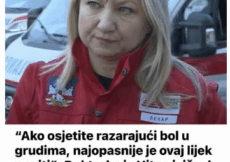 “Ako osjetite razarajući bol u grudima, najopasnije je 0vaj lijek popiti”: Doktorka iz Hitne isitče da 0soba koja ima infarkt tako neće biti spremna za reanimaciju