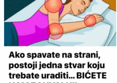 Ako spavate na strani, postoji jedna stvar koju trebate uraditi… BIĆETE NAM ZAHVALNI! Ako spavate na strani, postoji jedna stvar koju trebate uraditi… BIĆETE NAM ZAHVALNI!