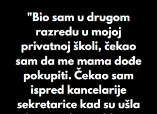 “Bio sam u drugom razredu u mojoj privatnoj školi…” “Bio sam u drugom razredu u mojoj privatnoj školi…”