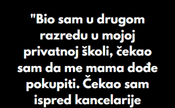 “Bio sam u drugom razredu u mojoj privatnoj školi…” “Bio sam u drugom razredu u mojoj privatnoj školi…”