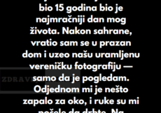 “Dan kada sam sahranio svoju ženu s kojom sam bio 15 godina bio je najmračniji dan mog života…” “Dan kada sam sahranio svoju ženu s kojom sam bio 15 godina bio je najmračniji dan mog života…”