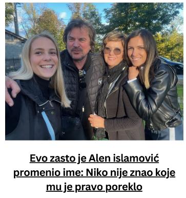 Evo zasto je Alen islamović promenio ime: Niko nije znao koje mu je pravo poreklo