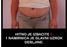 HITNO JE IZBACITE, 1 NAMIRNICA JE GLAVNI UZROK DEBLJINE: Stvara masnoću na stomaku i ugrožava zdravlje HITNO JE IZBACITE, 1 NAMIRNICA JE GLAVNI UZROK DEBLJINE: Stvara masnoću na stomaku i ugrožava zdravlje