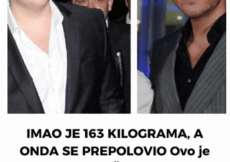 IMAO JE 163 KILOGRAMA, A ONDA SE PREPOLOVIO Ovo je dijeta Viktora Živojinovića uz pomoć koje je smršao 70 kilograma!