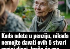 Kada odete u penziju, nikada nemojte davati ovih 5 stvari svojoj djeci. Inače će vas prestati voljeti Kada odete u penziju, nikada nemojte davati ovih 5 stvari svojoj djeci. Inače će vas prestati voljeti