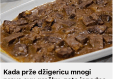 Kada prže džigericu mnogi prave ovu grešku, zato ispadne suha i tvrda: EVO U ČEMU JE CAKA