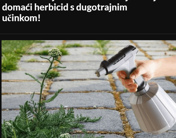 Korov nestaje za 2 minute: Najmoćniji domaći herbicid s dugotrajnim učinkom!
