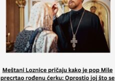 Meštani Loznice pričaju kako je pop Mile precrtao rođenu ćerku: Oprostio joj što se udala za Muamera, ali ne i kad ga pozvala za Bajram i rekla…