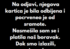 “Moj dečko je isplanirao romantični vikend u luksuznom hotelu…”