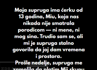 “Moja supruga ima ćerku od 13 godina, Miu, koja nas nikada nije smatrala porodicom — ni mene, ni mog sina…” “Moja supruga ima ćerku od 13 godina, Miu, koja nas nikada nije smatrala porodicom — ni mene, ni mog sina…”