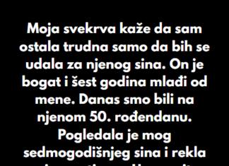 „Moja svekrva je nazvala mog sina ‘dobitnim tiketom’, ali na kraju sam se ja nasmejala poslednja“ „Moja svekrva je nazvala mog sina ‘dobitnim tiketom’, ali na kraju sam se ja nasmejala poslednja“