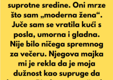 “Moji svekar i svekrva očekuju da budem domaćica — ali ja to ne prihvatam…” “Moji svekar i svekrva očekuju da budem domaćica — ali ja to ne prihvatam…”