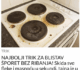 NAJBOLJI TRIK ZA BLISTAV ŠPORET BEZ RIBANJA! Skida sve fleke i masnoću u sekundi, tajna je u 2 stvari koje već imate!